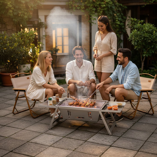 Terra Steel – Portable Stainless Steel Charcoal Grill (USA)