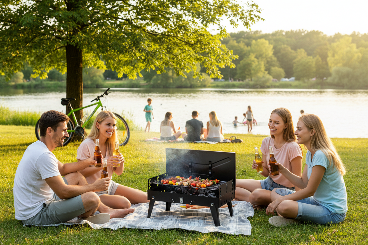 Terra Cook – Foldable Charcoal Grill (USA)