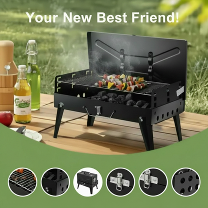 Terra Cook – Foldable Charcoal Grill (USA)