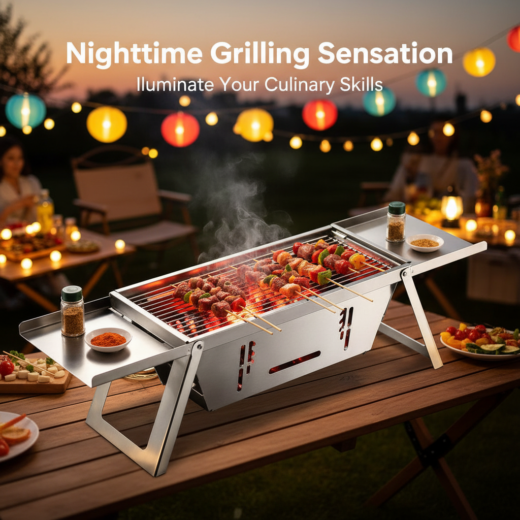 Terra Steel – Portable Stainless Steel Charcoal Grill (USA)