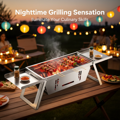 Terra Steel – Portable Stainless Steel Charcoal Grill (USA)