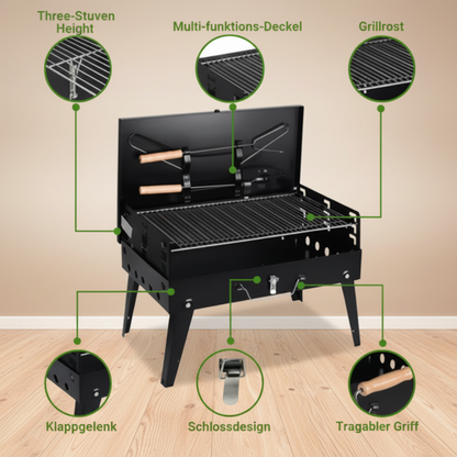 Terra Cook – Foldable Charcoal Grill (USA)