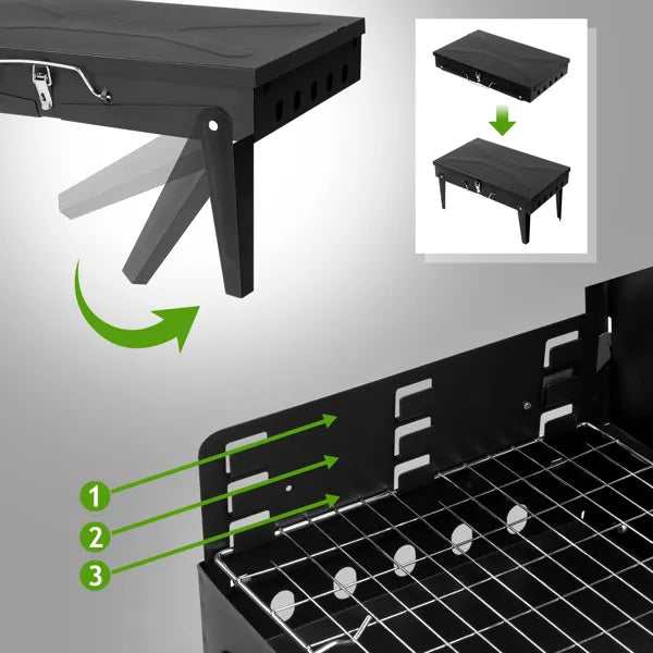 Terra Cook – Foldable Charcoal Grill (USA)